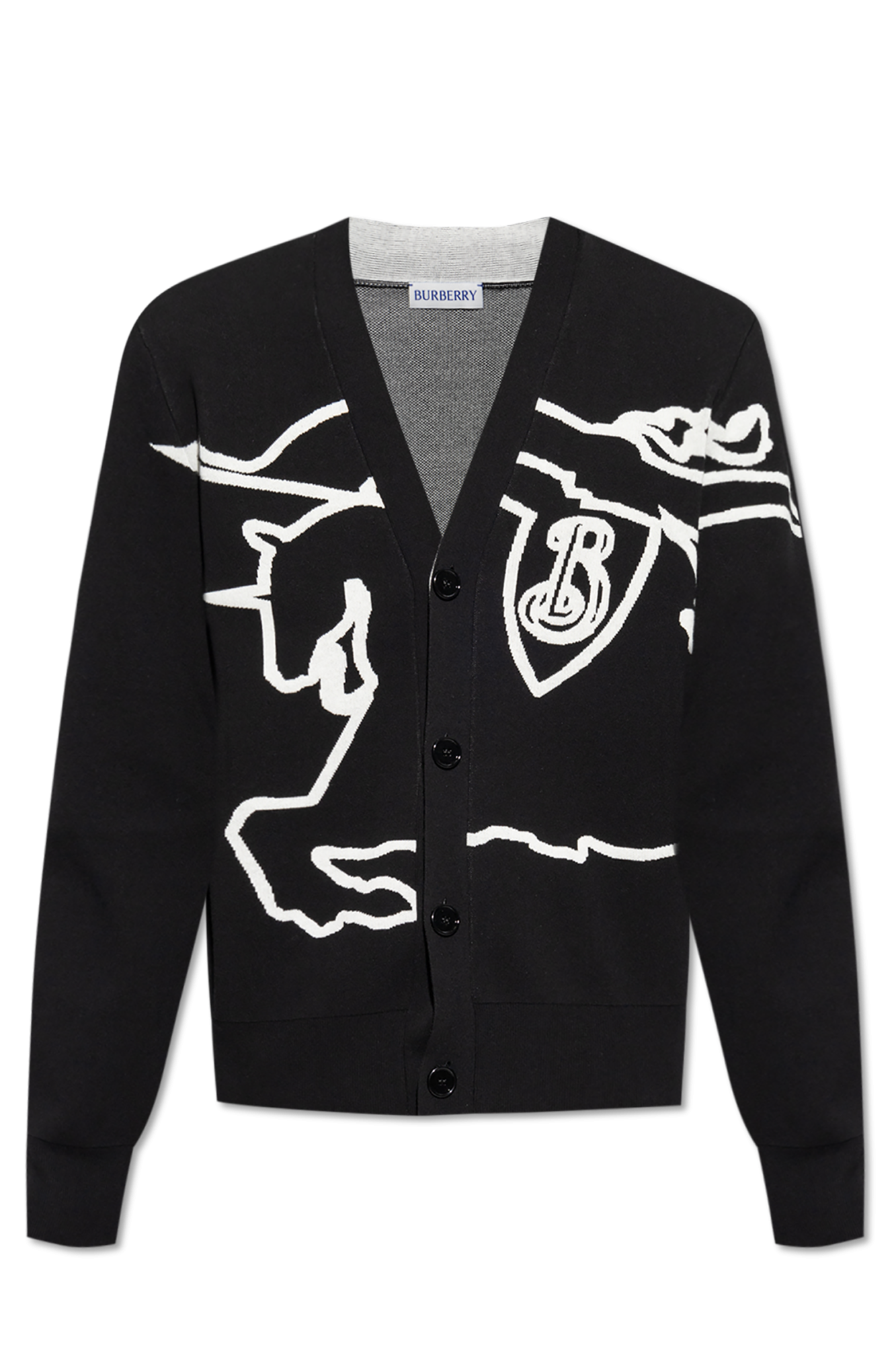 INTARSIA SHAWL COLLAR CARDIGAN | Lucky Brand | XL Y-3 LOGO